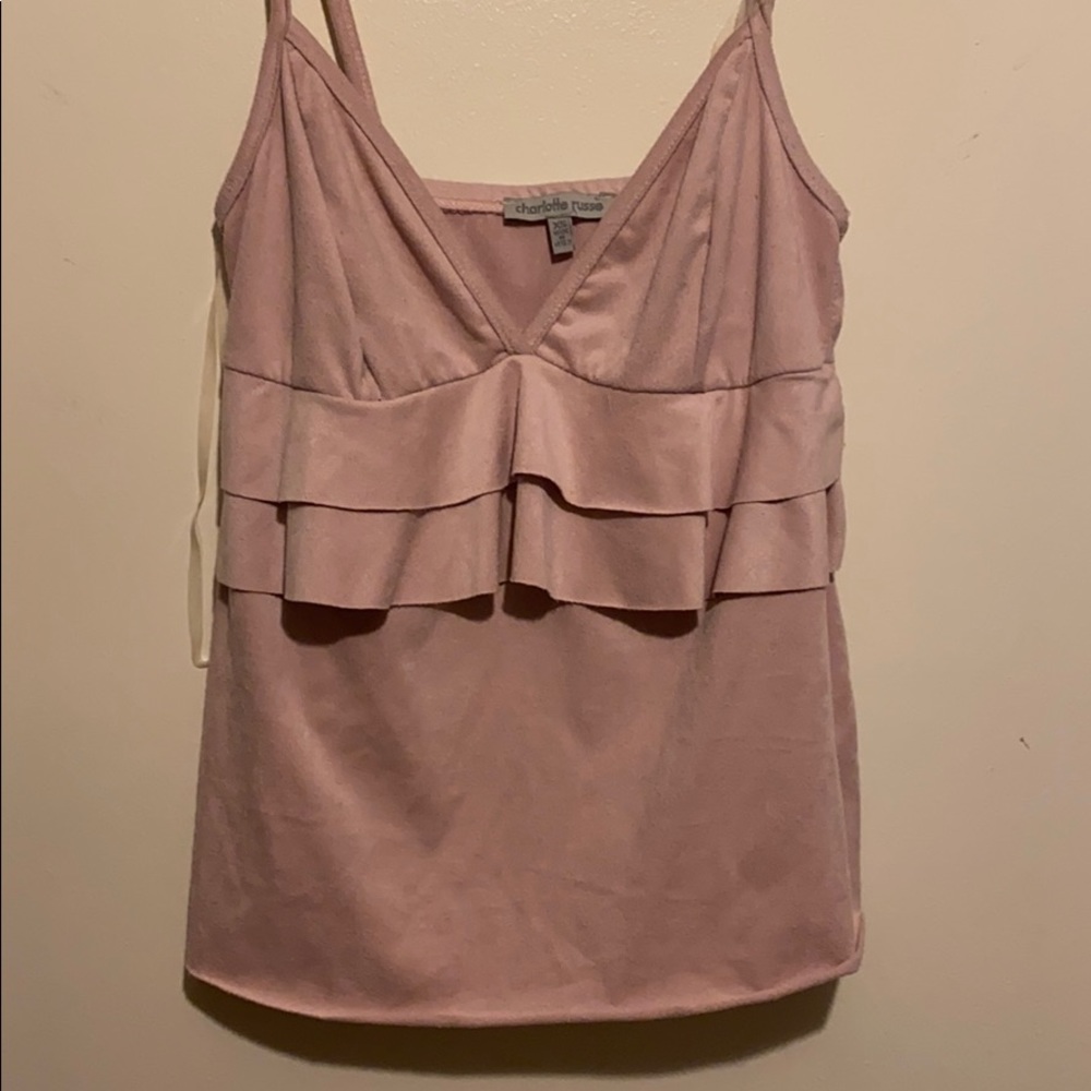 Pink going out top